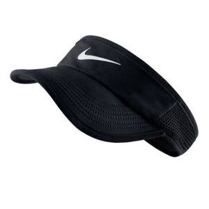 Black Nike Tennis Visor (w/o velcro)
